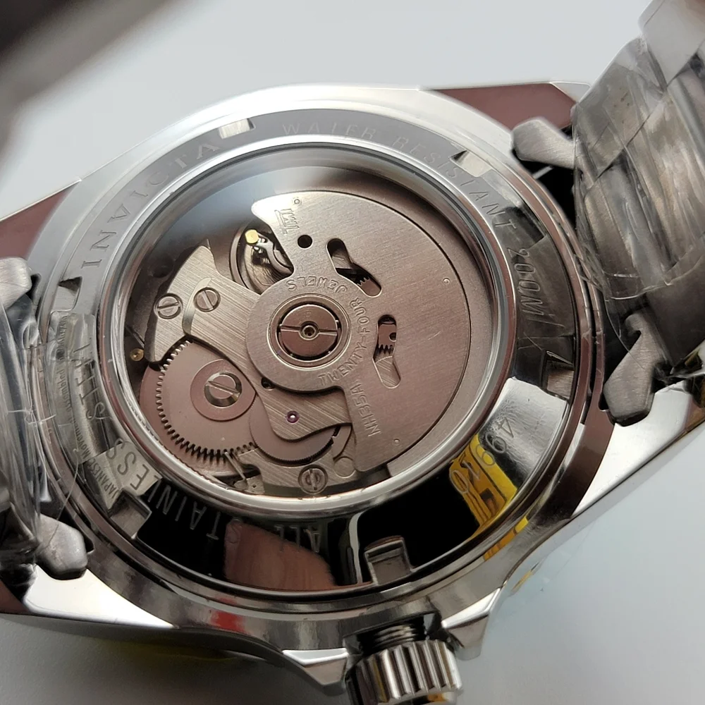 NWT 49910 Invicta Pro Diver Forge Stainless Automatic Mens Watch 40mm Aqua RARE